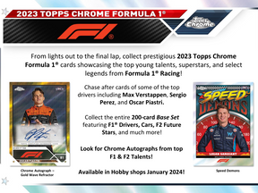 2023 Topps Chrome Formula 1 Racing Hobby Box
