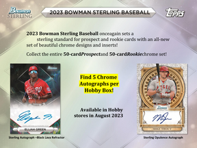 2023 Bowman Sterling Baseball