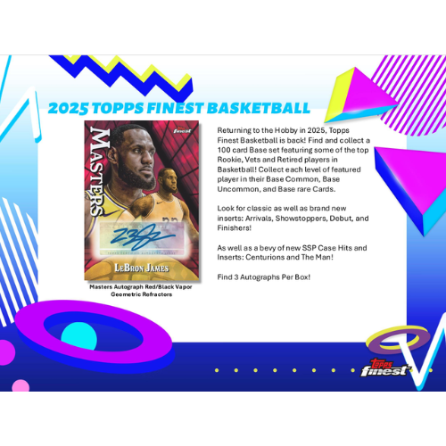 2024/25 Topps Finest Basketball Breaker Delight Box