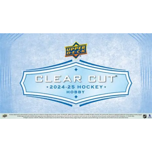 2024-25 Upper Deck Clear Cut Hockey Hobby Box