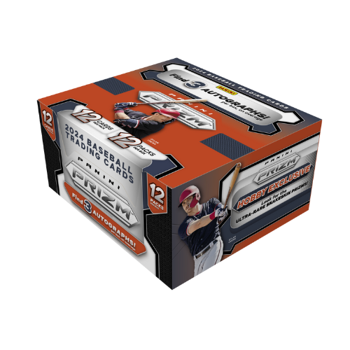 2024 Panini Prizm Baseball Hobby Box – 3 Autographs & Ultra-Rare Inserts