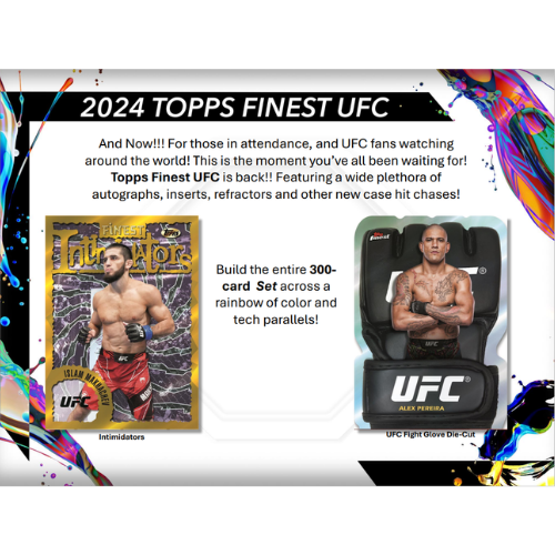 2024 Topps UFC Finest Blaster Box