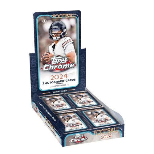 2024 Topps Chrome Football Hobby Box
