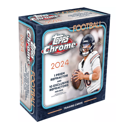 2024 Topps Chrome Football Mega Box