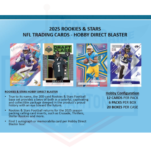 2025 Panini Rookies & Stars Football Hobby Direct Blaster Box