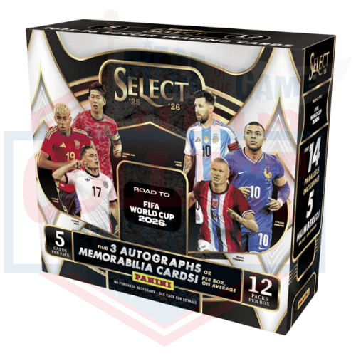 2025/26 Panini Select Road to FIFA World Cup 2026 Soccer Hobby Box