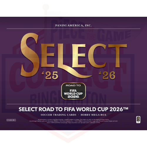 2025/26 Panini Select Road to FIFA World Cup Soccer Hobby Mega Box