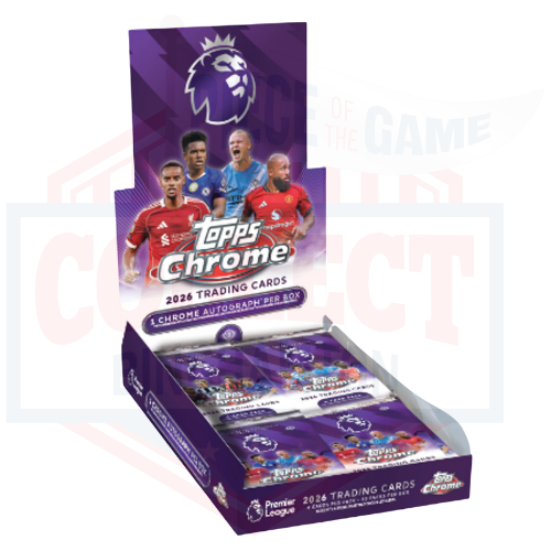 2026 Topps Chrome Premier League Hobby Box
