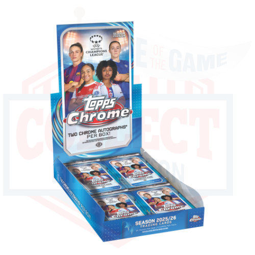 2025/26 Topps Chrome UEFA Women’s Champions League Hobby Box