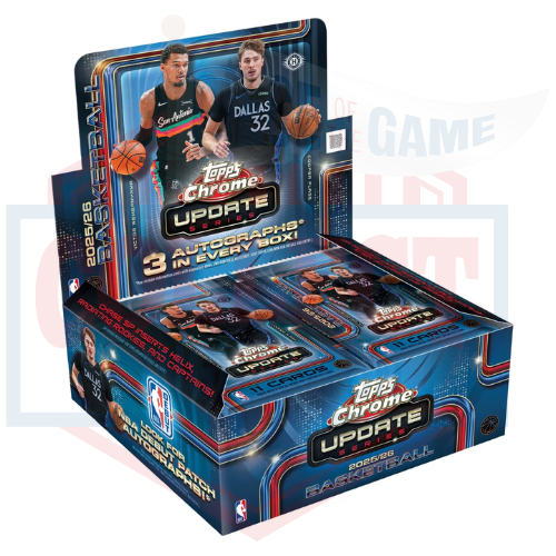 2025/26 Topps Chrome Update Series Basketball Hobby Jumbo Box