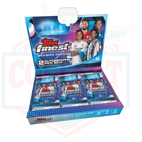 2025/26 Topps Finest UEFA Club Competitions Soccer Hobby Box