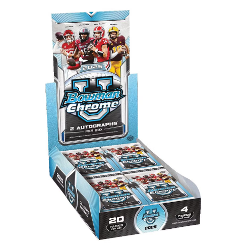 2025 Bowman University Chrome Football Hobby Box