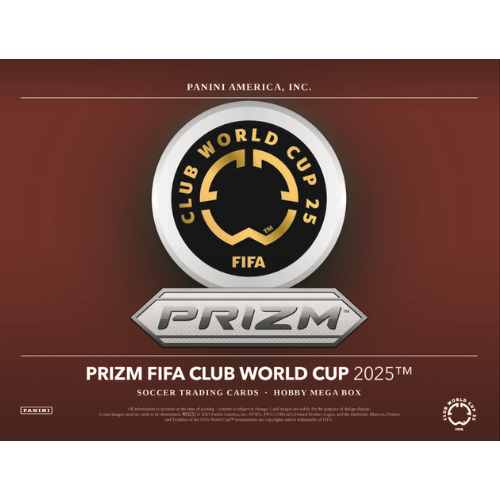 2025 Panini Prizm FIFA Club World Cup Soccer Hobby Mega Box