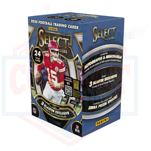 2025 Panini Select NFL Trading Card Box – Hobby Blaster