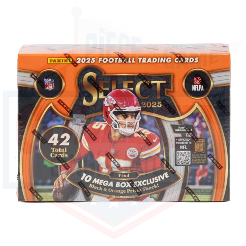 2025 Panini Select Football Hobby Mega Box