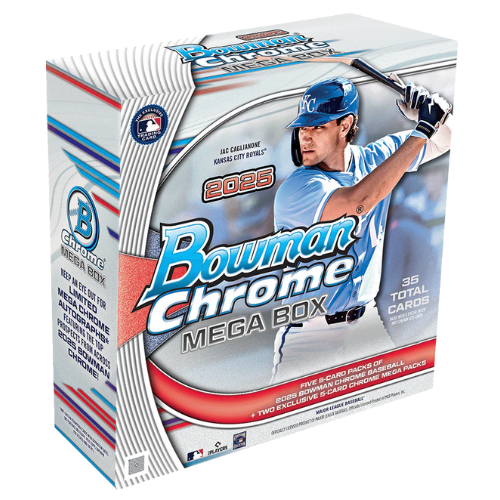 2025 Bowman Chrome Baseball – Mega Box