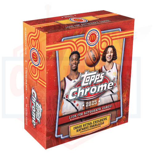 2025 Topps Chrome McDonald’s All-American Basketball Mega Box