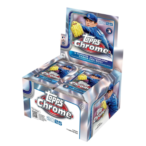 2025 Topps Chrome Baseball Hobby Jumbo Box