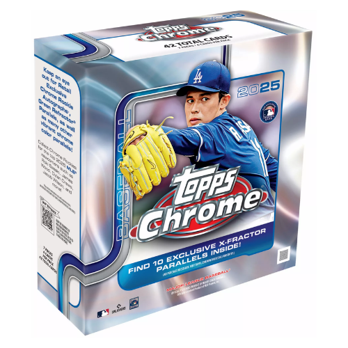 2025 Topps Chrome Baseball Mega Box