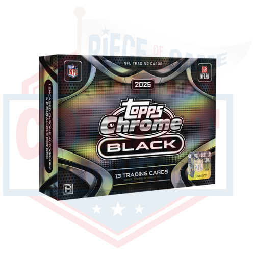 2025 Topps Chrome Black Football Hobby Box