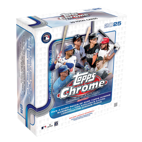 2025 Topps Chrome Baseball Logofractor Edition Mega Box
