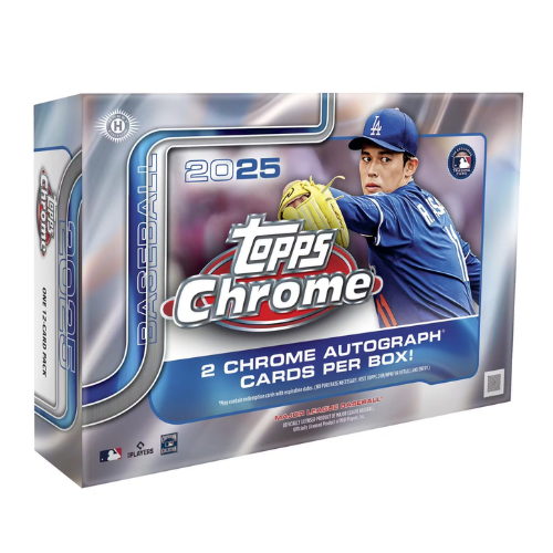 2025 Topps Chrome Baseball Breakers Delight Box