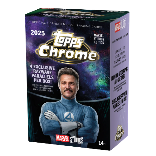 2025 Topps Marvel Studios Chrome – Blaster Box