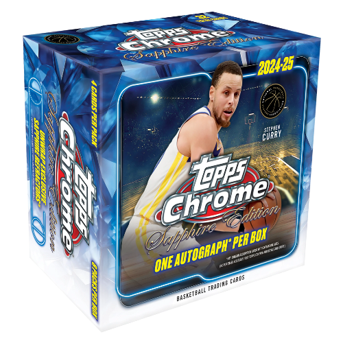2024/25 Topps Chrome Basketball Sapphire Edition Hobby Box
