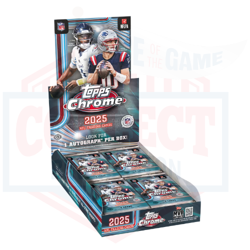 2025 Topps Chrome Football Hobby Box