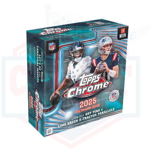 2025 Topps Chrome Football Mega Box