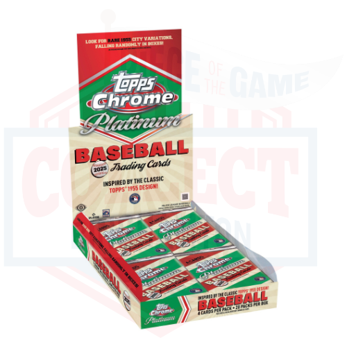 2025 Topps Chrome Platinum Baseball Hobby Box