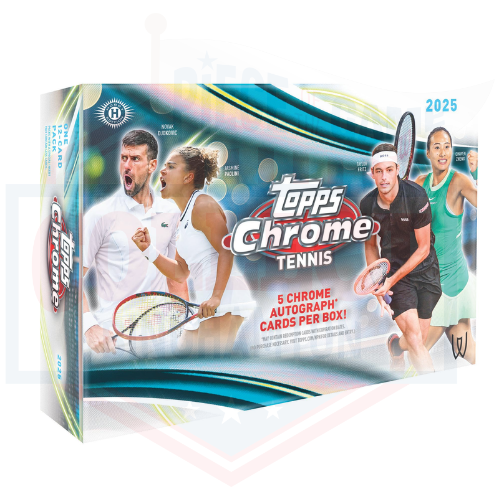 2025 Topps Chrome Tennis Breaker’s Delight Box