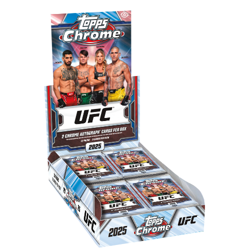 2025 Topps Chrome UFC Hobby Box