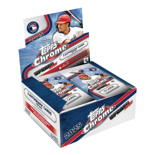 2025 Topps Chrome Baseball Update Series – Hobby Jumbo Box