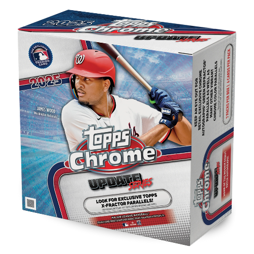 2025 Topps Chrome Baseball Update Series – Mega Box