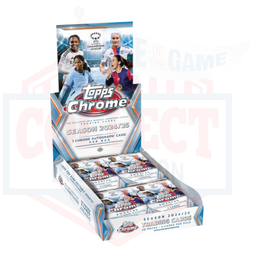 2024–25 Topps Chrome UEFA Women’s Champions League – Hobby Box
