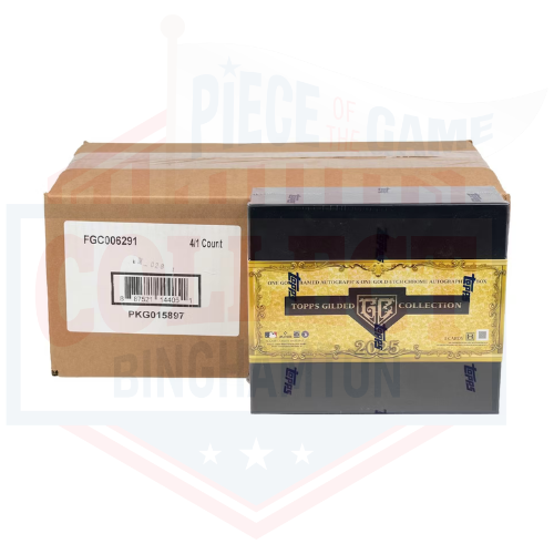 2025 Topps Gilded Collection Baseball Hobby 4-Box Case
