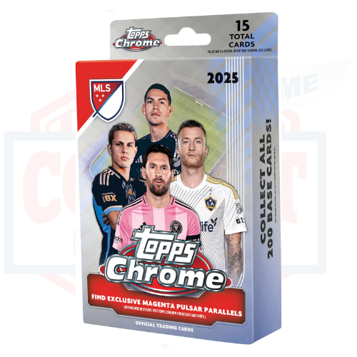 2025 Topps Chrome MLS Soccer Hanger Box
