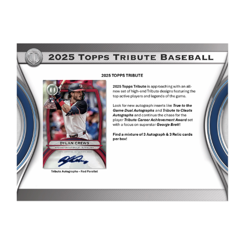 2025 Topps Tribute Baseball Hobby Box