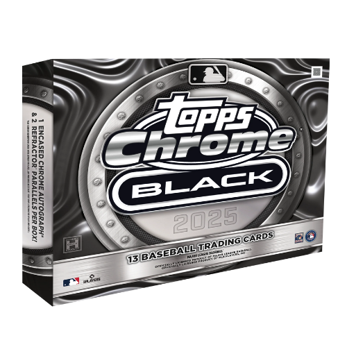 2025 Topps Chrome Black Baseball Hobby Box