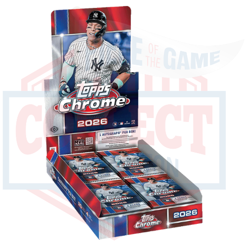 2026 Topps Chrome Baseball Hobby Box