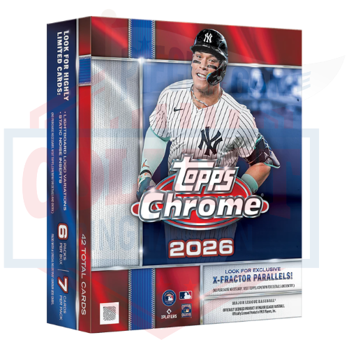 2026 Topps Chrome Baseball Mega Box