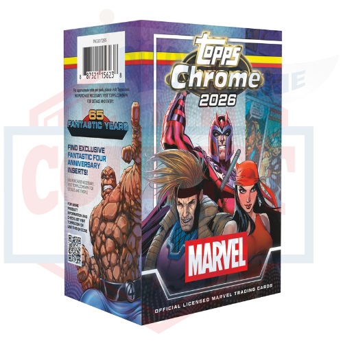 2026 Topps Chrome Marvel Comics Value Box