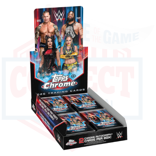 2026 Topps Chrome WWE Hobby Box