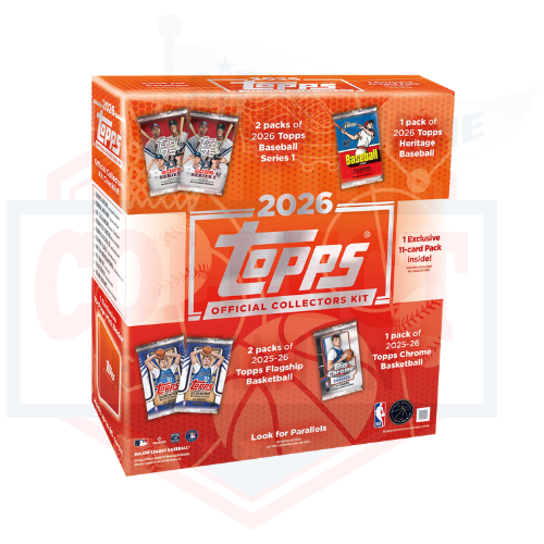 2026 Topps Collector Kit – Wave 1 | Baseball & Basketball Trading Card Box