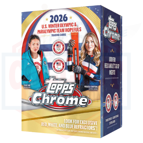 2026 Topps Chrome U.S. Winter Olympics & Paralympic Team Hopefuls – Value Box