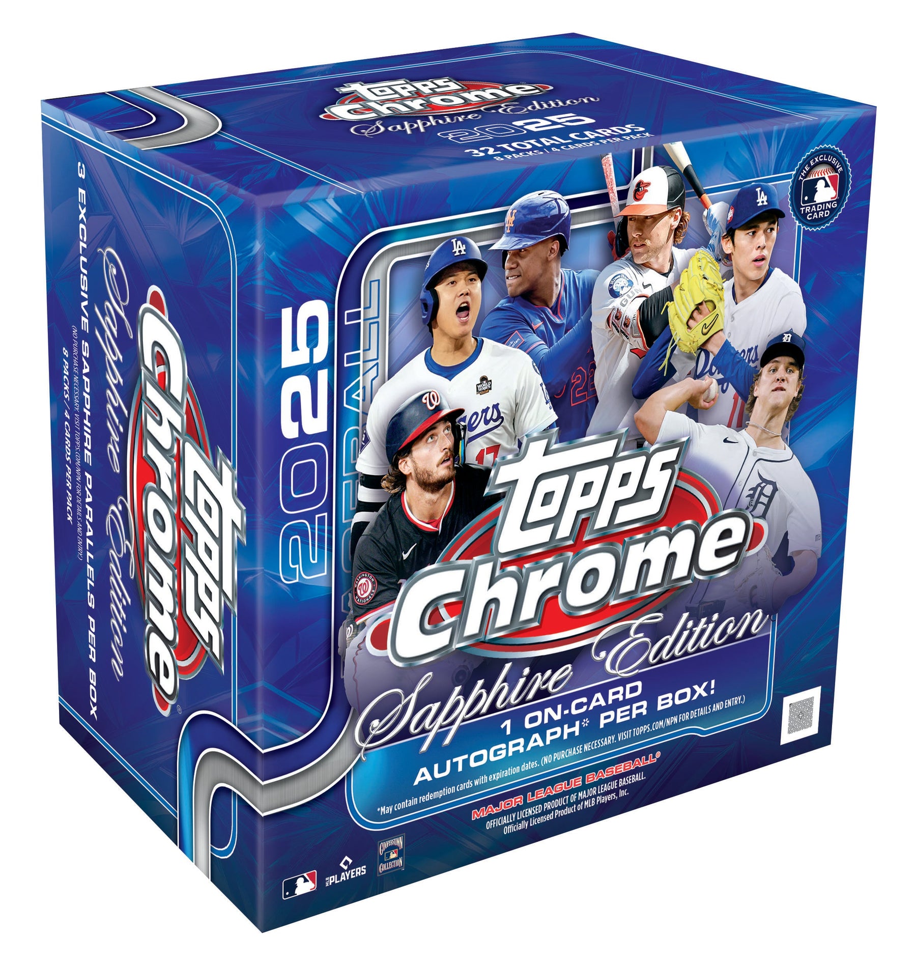 2025 Topps Chrome Sapphire Edition Baseball Hobby Box