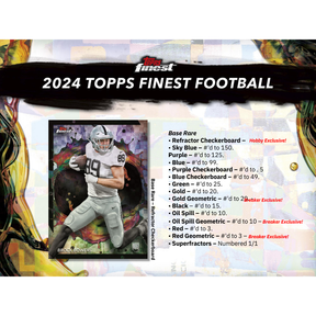 2024 TOPPS FINEST FOOTBALL Hobby Box