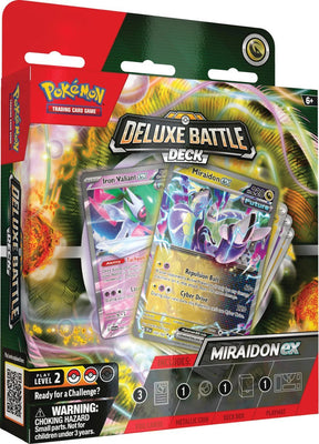 Pokemon Miraidon ex/Koraidon ex Deluxe Battle Decks