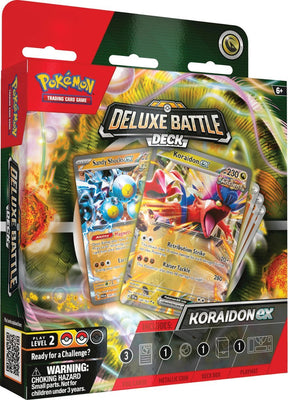 Pokemon Miraidon ex/Koraidon ex Deluxe Battle Decks